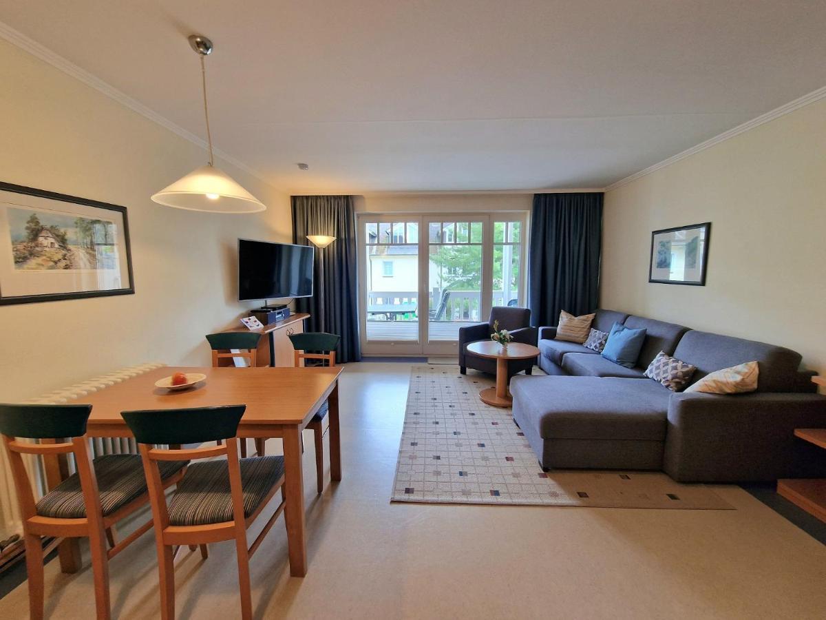 Duenenpark Binz - Komfort Ferienwohnung Mit 1 Schlafzimmer Und Balkon Im Obergeschoss 078 Esterno foto